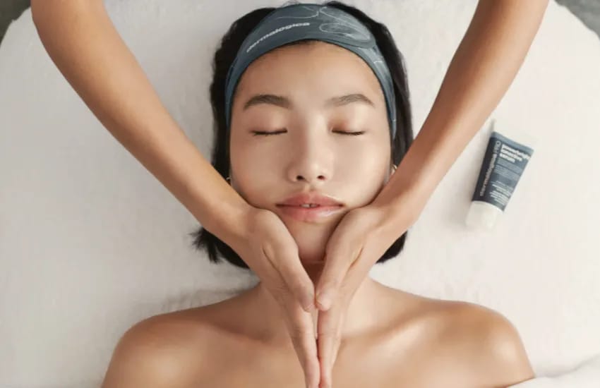 Facial treatment at the Hotel AlpenRuitor spa